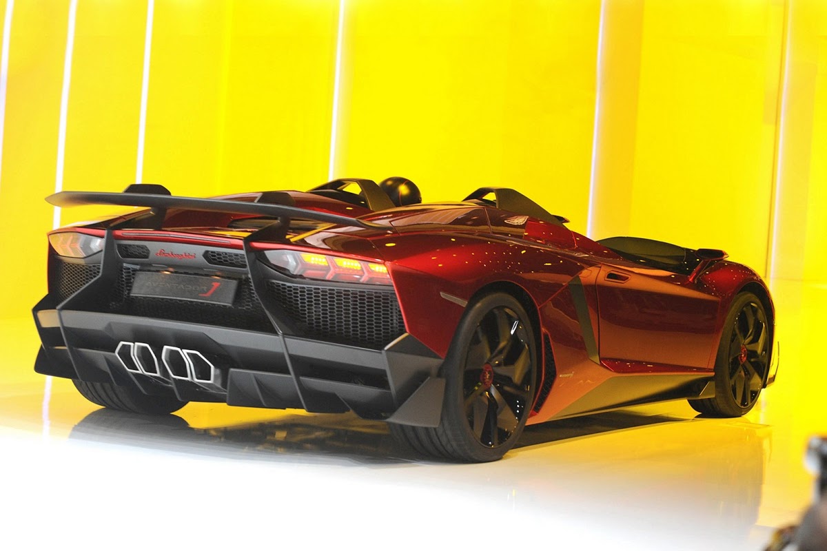 Lamborghini's €2.1 Million Aventador J Speedster in the ...