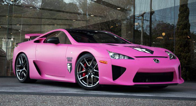 LFA Turned Pink for