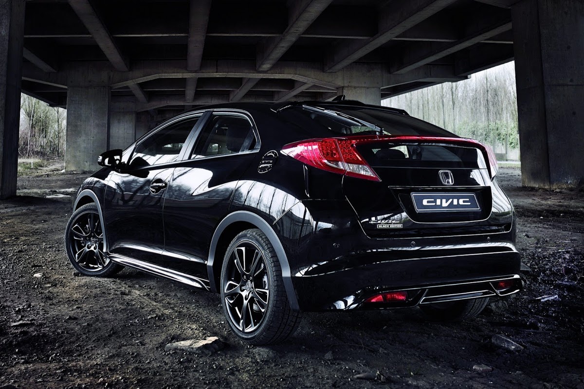 Honda Displays New Civic Black Edition in Geneva, Goes on Sale in May ...