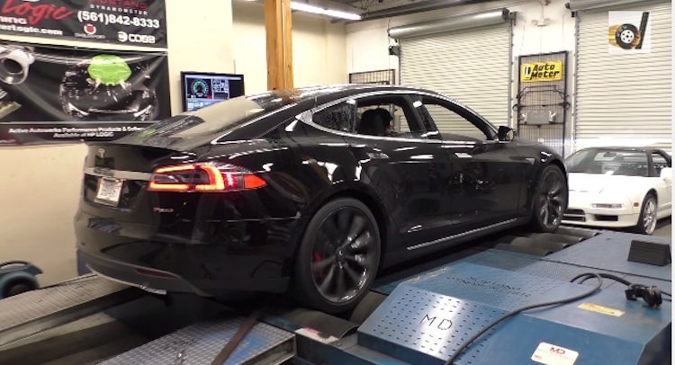 Tesla model s p85d horsepower
