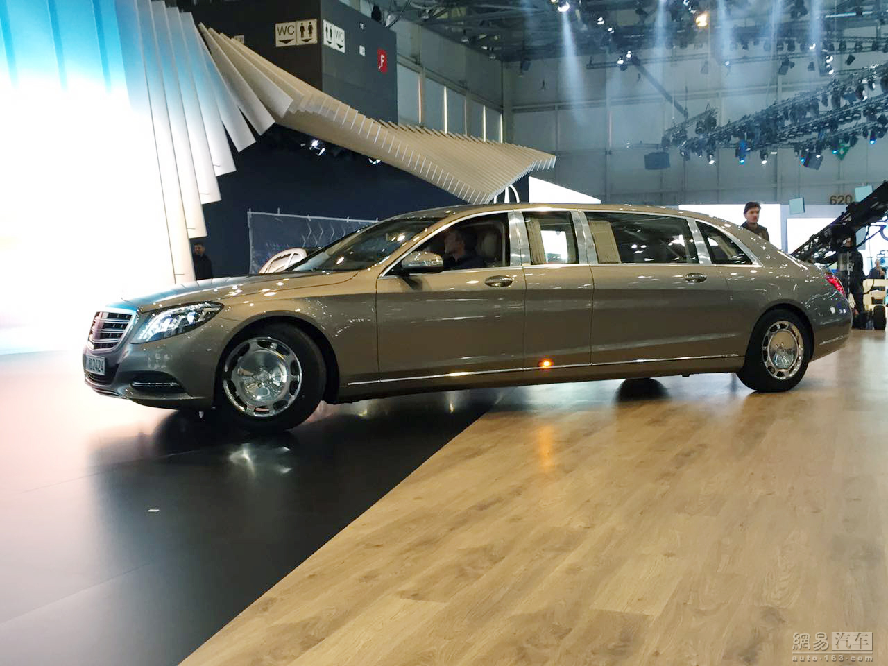 Mercedes Maybach S600 Pullman Spotted In Geneva Ahead Of