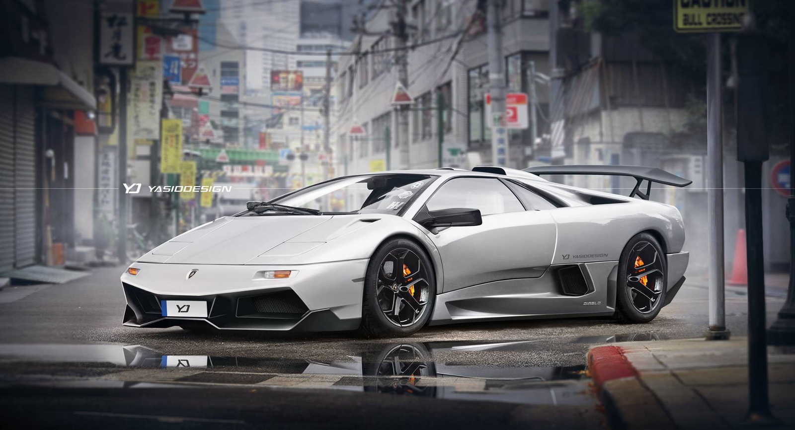 Lamborghini Diablo Goes Back To The Future With A 21st ...
