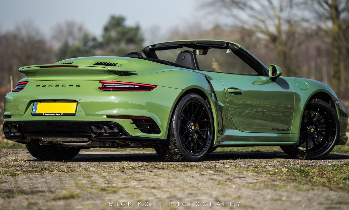Porsche 911 Turbo S Cabriolet By Edo Competition Is Green