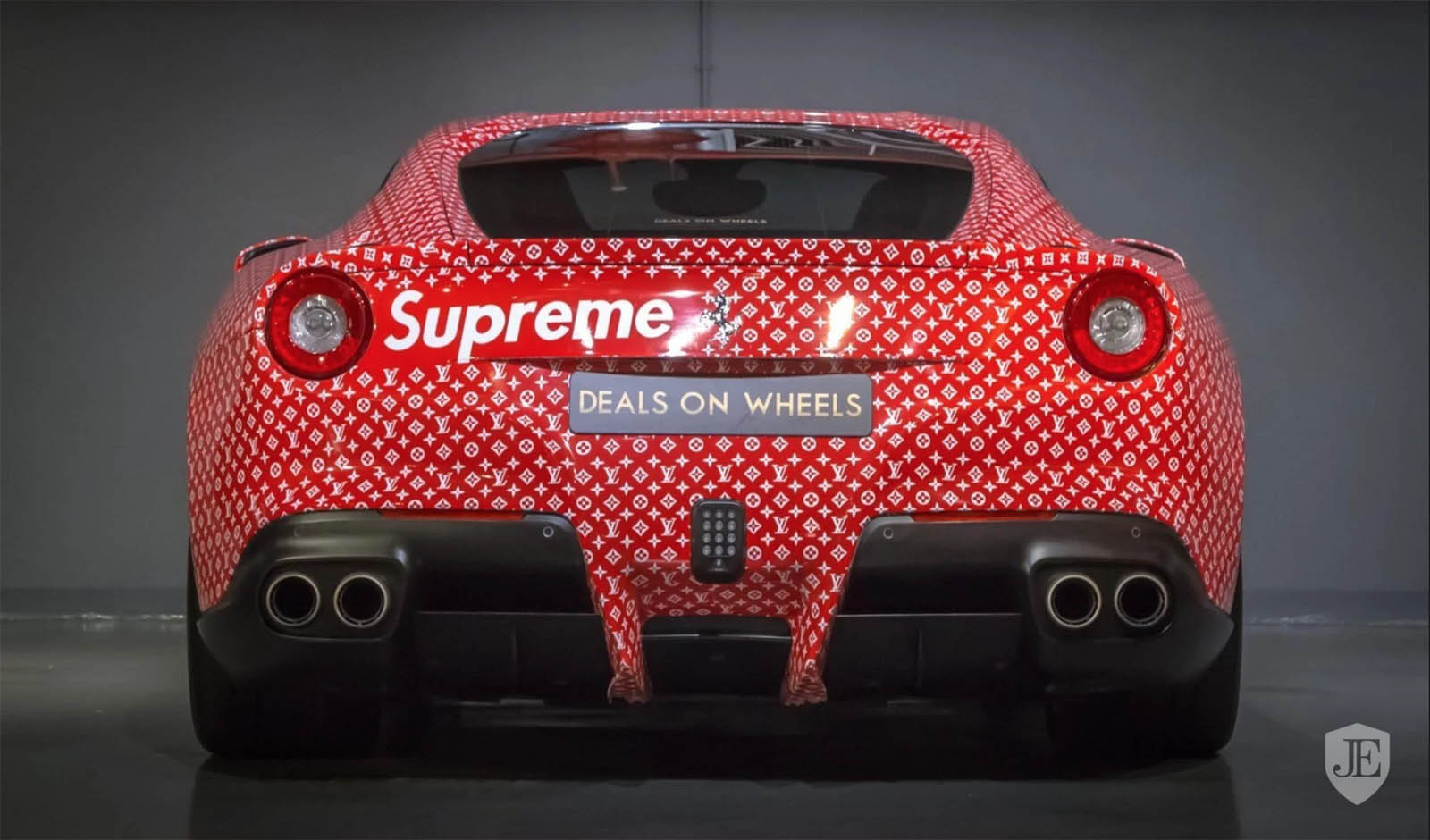 That Sneaker Kid is Selling His Louis Vuitton-Wrapped Ferrari F12 | Carscoops
