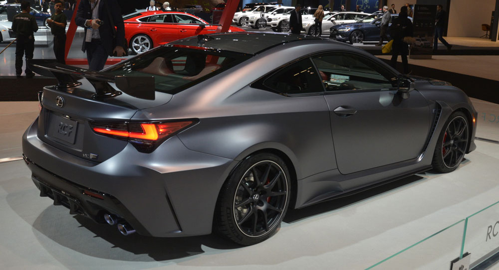 2020 Lexus Rc F Track Edition Looks Fast Even Standing Still Carscoops