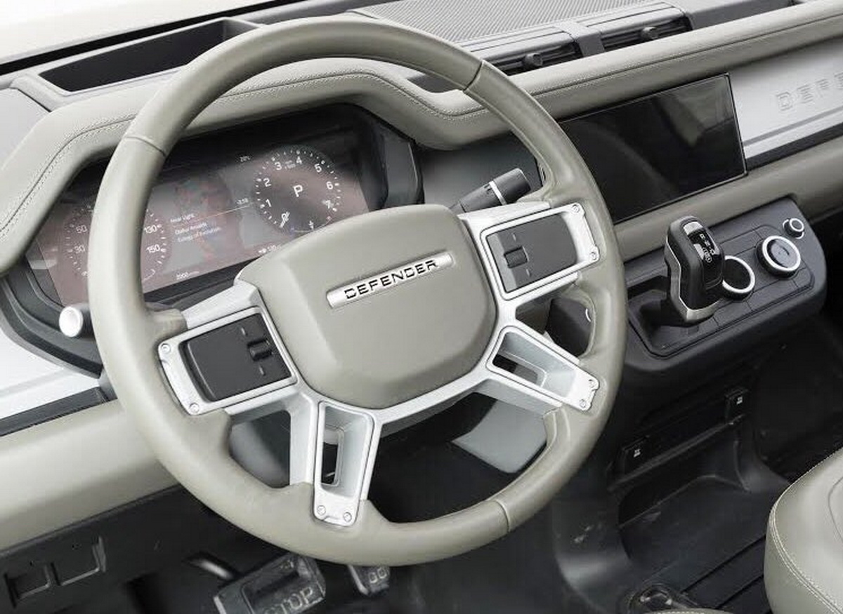 2020 Land Rover Defender Interior Revealed In Leaked Image