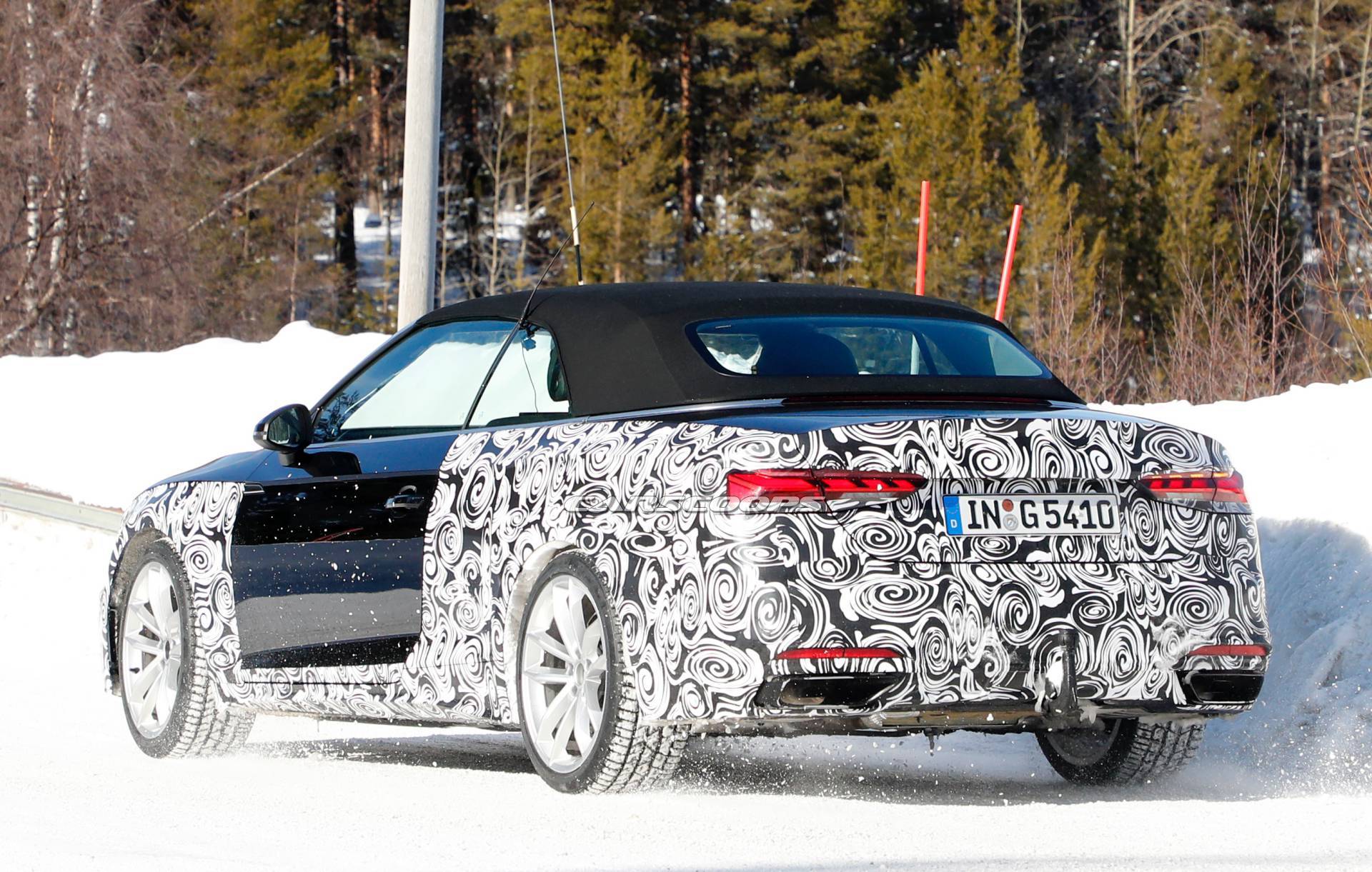 Facelifted 2020 Audi A5 Cabriolet Getting Ready To Drop Its