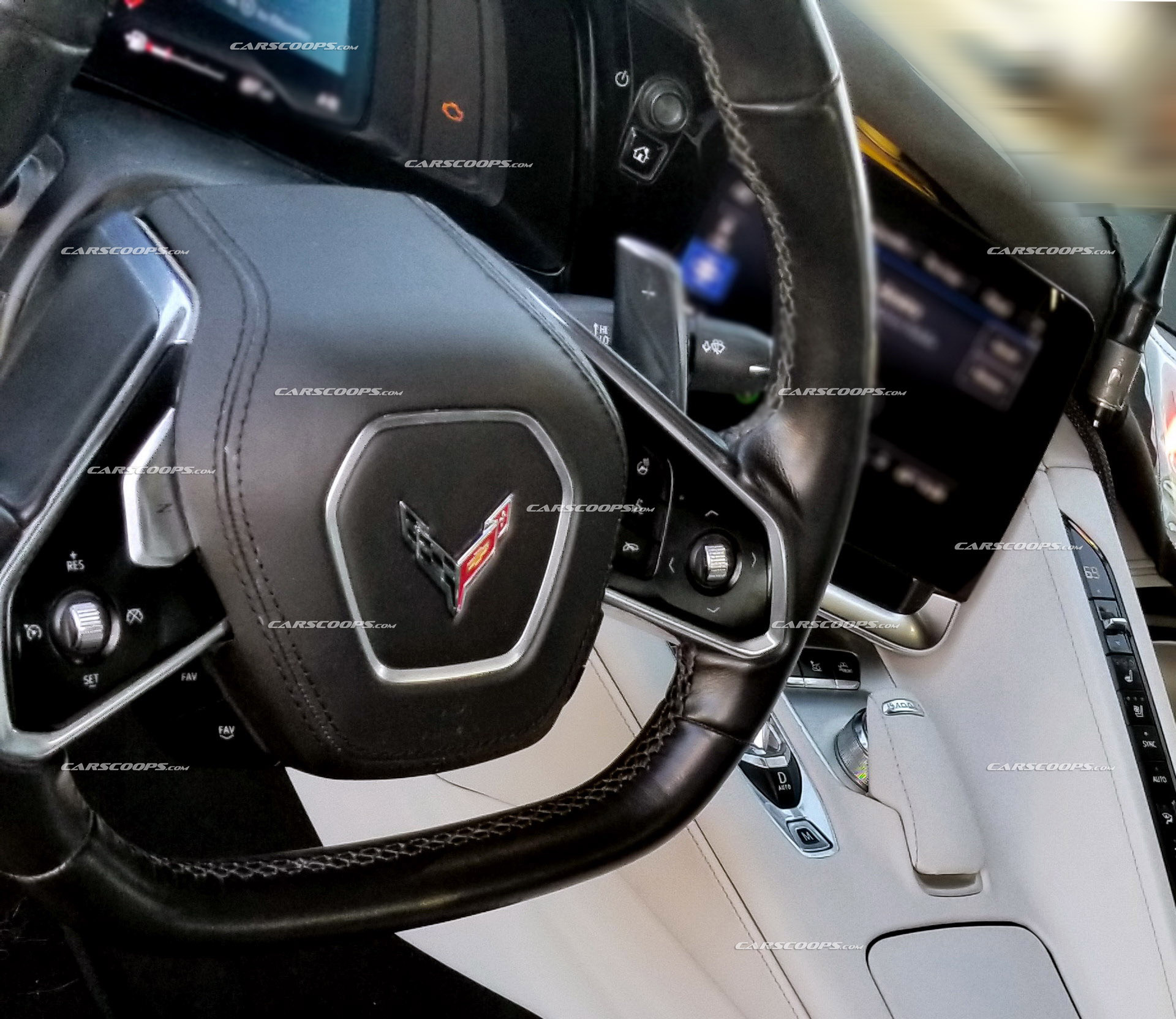 Exclusive Look At 2020 Corvette C8 S Dash From Behind The