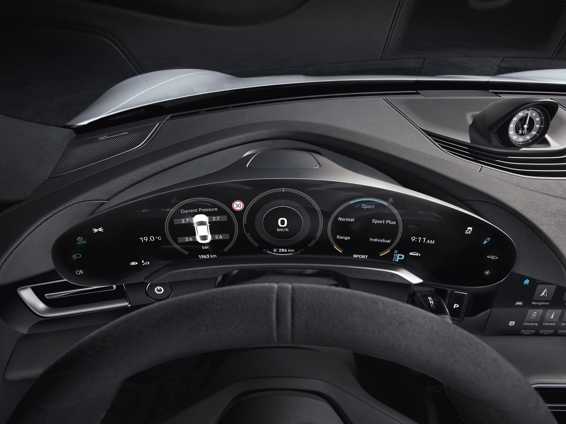 2020 Porsche Taycan Interior Fully Revealed Even The