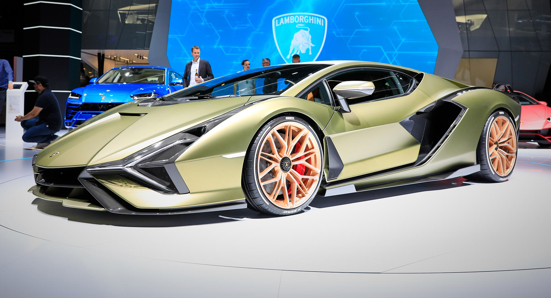 Lamborghini Sián Looks To The Future With Electric Motor ...